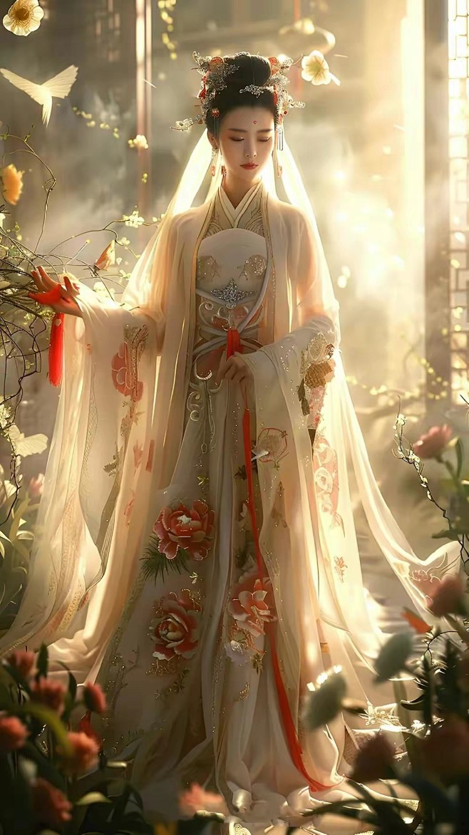 汉服华美，闪耀着千年风华的璀璨光芒。汉服风华，盛世优雅，与你共赏这千年的繁华。
