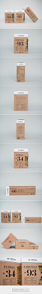 De Cecco Pasta packaging designed by Anna Ahnborg - http://www.packagingoftheworld.com/2015/08/de-cecco-pasta-student-project.html - created via http://pinthemall.net: 