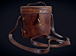 Leather case, Sergii Tenditnyi : Lowpoly 3368 tris, game ready model.  Screenshots from Sketchfab.