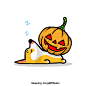 Halloween - Sleeping Corgi : Sleeping Corgi ⓒ 25plan 