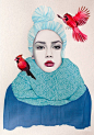 Jenny Liz Rome的时装插画_FASHIONDES 时尚要闻