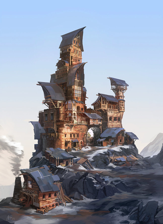 西方写实场景