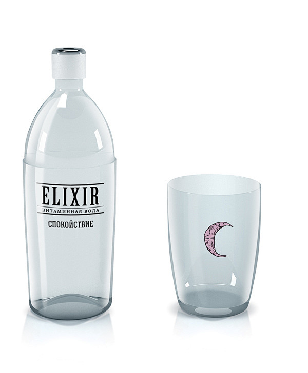 Elixir 维生素水包装设计 设计圈 ...