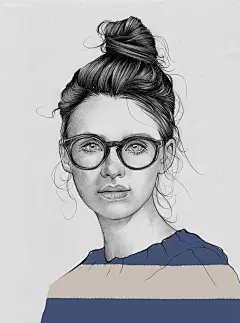 Elena Pancorbo 时尚插画欣赏 青春 速写 素描 涂鸦 时尚插画 时尚 手绘 女生 人像插画 CG 