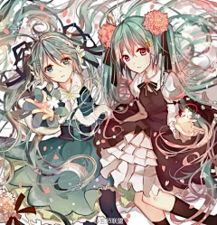 飘在天空中的果冻采集到初音未来