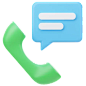 Phone Talk 3D Icon