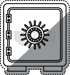 保险箱,安全的,银行业,白色,商务,安全,金属,图像,钢铁,矢量