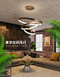 一系列的灯饰详情首图_蝴蝶飞飞_详情页图片-致设计