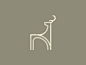#设计秀# 鹿元素Logo设计