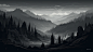 AI绘画_Prompts_Veikko_Dark_background_cinematic_hills_filled_with_temperate_fo_c9a15369-5aea-4c99-b268-334ba3c80200_xpanx.com