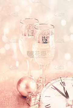 新年前夕,背景,香槟杯,冬天,饮料,含酒精饮料,周年纪念,事件,葡萄酒,贺卡