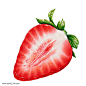 草莓水果 免扣图