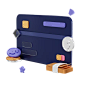 Credit Card  3D Icon