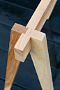 传统的木头榫卯结构