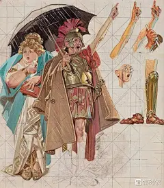 艺术大师---莱恩德克尔 (插画大师）