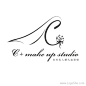 C+MAKE UP婚礼造型馆Logo设计