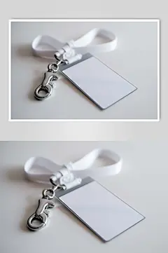 AI数字艺术工作牌设计素材样机-众图网