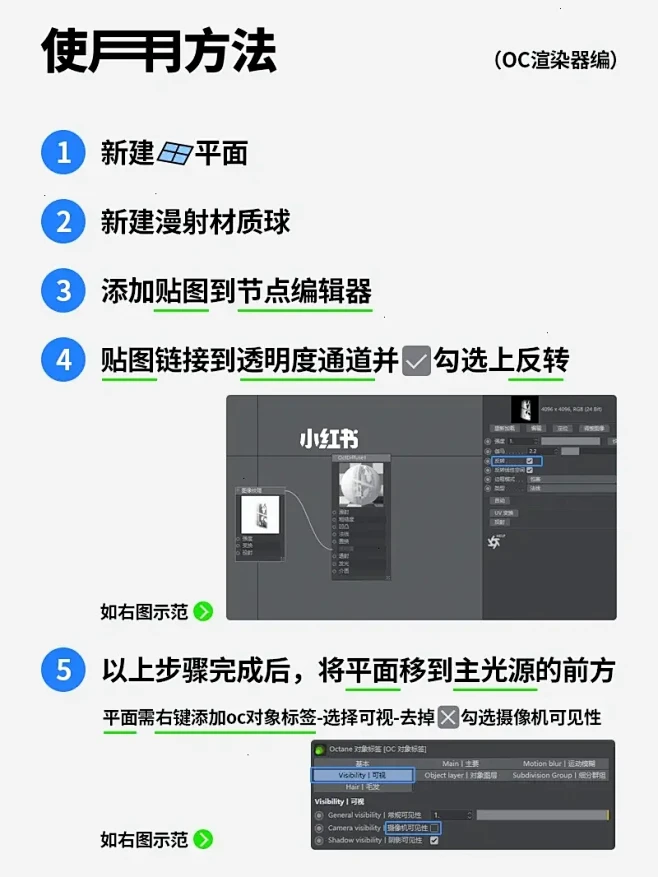 99款C4D/OC光影贴图分享&附使用方...