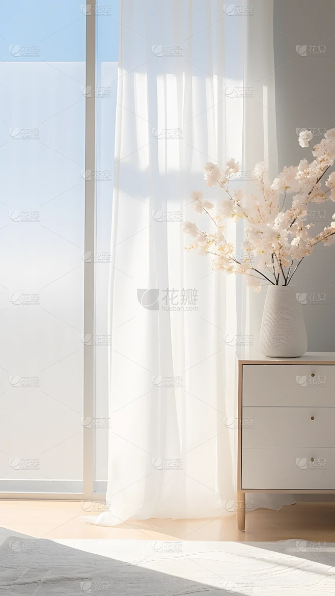 通用电商简约风清新配色家居房间室内场景图片素材-花瓣网