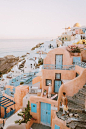 Caldera houses, Oia, Santorini