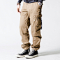 ROARINGWILD 14AW DARK KHAKI CARGO/C-PT 暗卡其色重磅工装裤-淘宝网