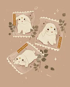 插画｜奶茶色 就是治愈色 (1)