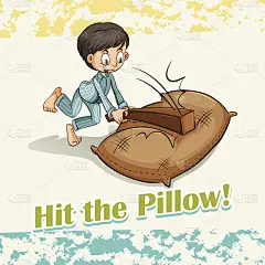 成语hit the pillow