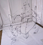 David Oliveira’s Scribble Wire Sculptures