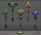 Artifact Weapons in World of Warcraft Legion. , Jongmo Nam : Artifact Weapons in World of Warcraft Legion.  by Jongmo Nam on ArtStation.