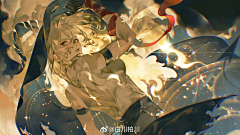 一个素材收集狂魔采集到板绘鉴赏 日韩系 插画 原画