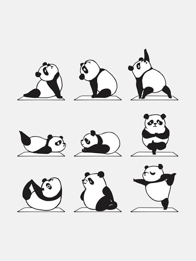 Panda Yoga, an art p...