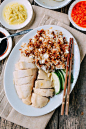 Hainanese Chicken Rice is a classic dish, beloved by people all over Asia. It takes a bit of work to make this recipe at home, but the results are worth it.