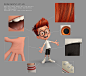 Peabody and Sherman, Phiyen Nguyen : I was mainly responsible for all surfacing and textures for the character Sherman, as well as grooming of the hair.  In addition to various secondary characters, environments and props.
Responsible for all surfacing an