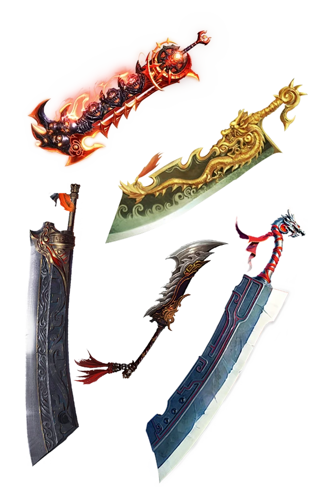 游戏武器大刀.png-花瓣网