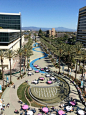 Convention center plaza, Anaheim, CA: 
