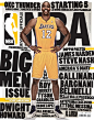 Rivista Ufficiale NBA杂志封面设计
