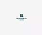 LOGO-英文logo-咖啡行业品牌logo-正负形logo-B