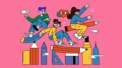 抖音百度-插画作品整理插画商业插画阮阮miumi - 原创作品 -  -2