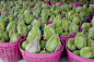 durian in the basket ready to sell