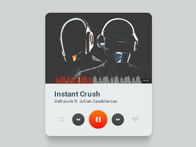 Daily UI #44 - Music...