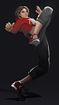 Study of Action Posing - 01