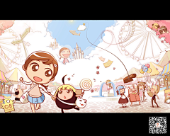 夏日生Lufia采集到卡通插图