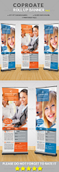 Corporate Roll-up Banner Vol:2 - Signage Print Templates