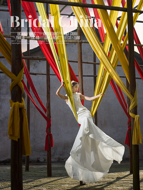 乌镇，江南河西，再青墩。Bridal C...