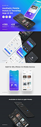 适用于Sketch，Photoshop和XD。，Sofia iOS UI Kit的优雅移动酒店和旅行UI工具包_UI集合_乐分享素材网_psd素材_平面素材_png素材_免费素材_素材共享平台