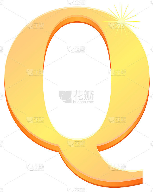 金字Q矢量图标