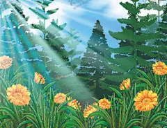 梦幻森林 【酷图网】风景画,树叶,扁平风,插画,主题背景矢量,插画设计,插画素材,美景插画,景观插画,风格插画,卡通树木,风景,卡通风景插画,手绘风景画,插画风景,美丽背景,风景海报,蓝天白云,田园风光,绿色背景,自然风景画,草地风景画,大自然绿草地,草地绿地风景,绿地天空,简约背景,小清新绿色,花树