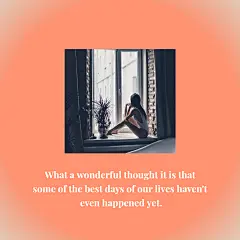 Wonderful Positive Quote Instagram Post Image