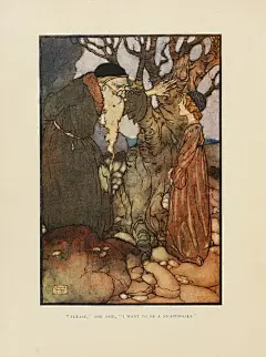 Edmund Dulac的童话故事和一千零一夜插图 - 小红书