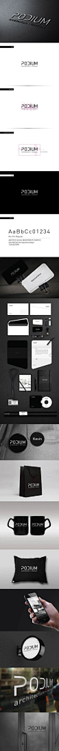 Podium by Mahmoud Alkhawaja, via Behance. If you like black and white #identity #packaging #branding PD